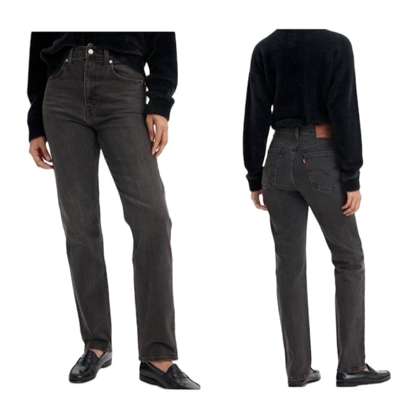 Levi’s premium 70'S HIGH SLIM STRAIGHT JEANS - Picture 1 of 12